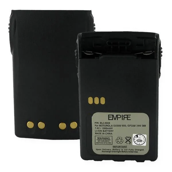 Two-way radio replacement battery