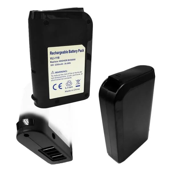 Vacuum cleaner replacement battery