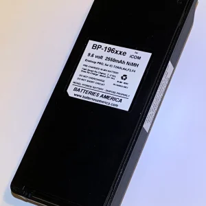 BP-196xxe : 9.6v 2550mAh PRE-CHARGED eneloop PRO NiMH battery for ICOM radios