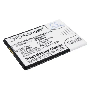 CS-KBM100SL : Battery for KOOBEE S3, S100, M100 – Replaces KOOBEE BL-61CT