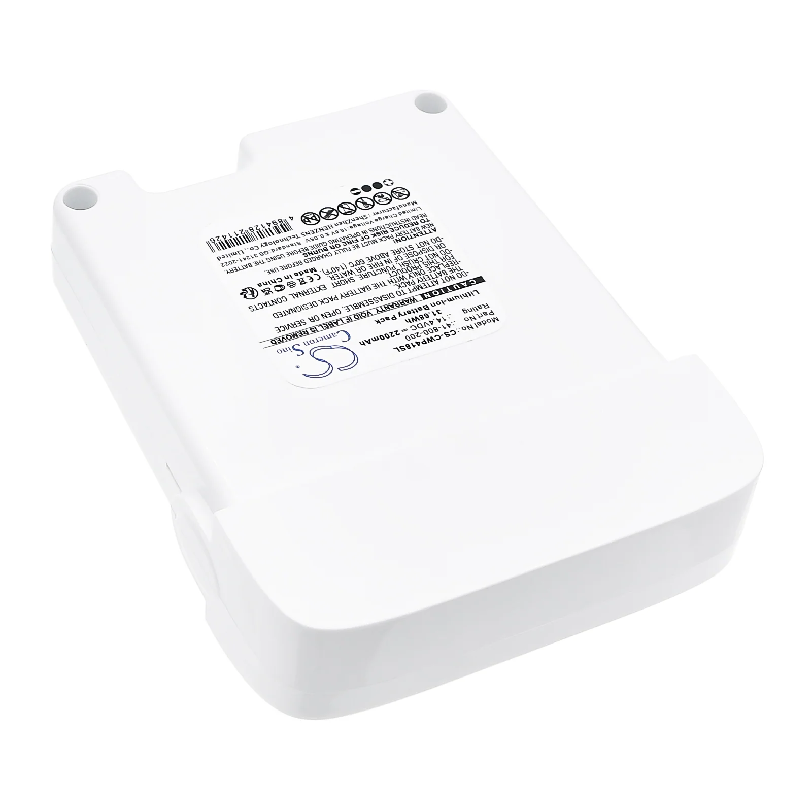 CS-CWP418SL : Battery for CWP Powersmart Controller and cradle – Replaces CWP 41-800-200