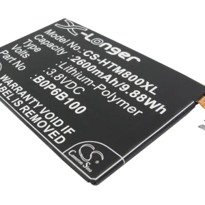 CS-HTM800XL : Battery for HTC M8, M8x, One Max and others – Replaces HTC B0P6B100, 35H00214-00M, 35H00214-01M and others