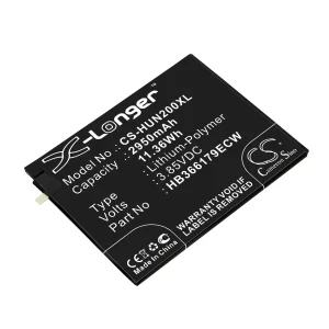CS-HUN200XL : Battery for Huawei Nova 2, Nova 2 Dual SIM, PIC-TL00 and others – Replaces Huawei HB366179ECW