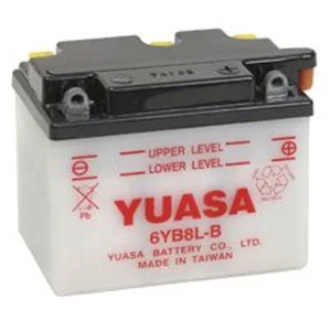 6YB8L-B Conv 6V MC Battery, Dry Charged 8 AH, M268LB – DISCONTINUED