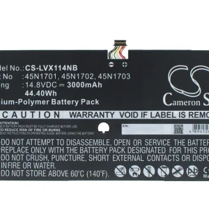 CS-LVX114NB : Battery for Lenovo ThinkPad X1 Carbon 14, 20A7, 20A8 and others – Replaces Lenovo 45N1701, 45N1702, 45N1703 and others
