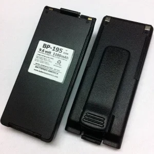 BP-195 : 9.6 volt 1100mAh rechargeable Ni-Cd battery pack