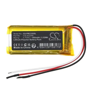 CS-PRC530SL : Battery for Poly Calisto 5300 – Replaces Poly VDL952246