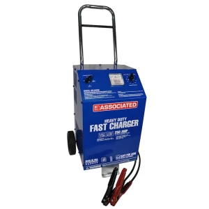 Associated 6012AGM Heavy Duty Wheel Charger, AGM Safe – 6/12V, 70/60A