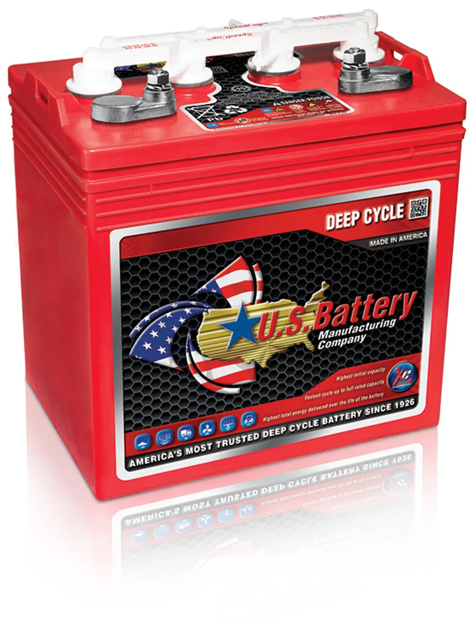 US 8VGCHCXC2 8 Volt Deep Cycle Battery