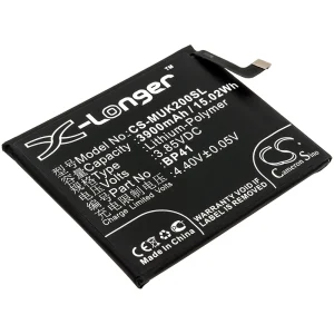 CS-MUK200SL : Battery for Xiaomi Redmi K20, Mi 9T, M1903F10G and others – Replaces Xiaomi BP41