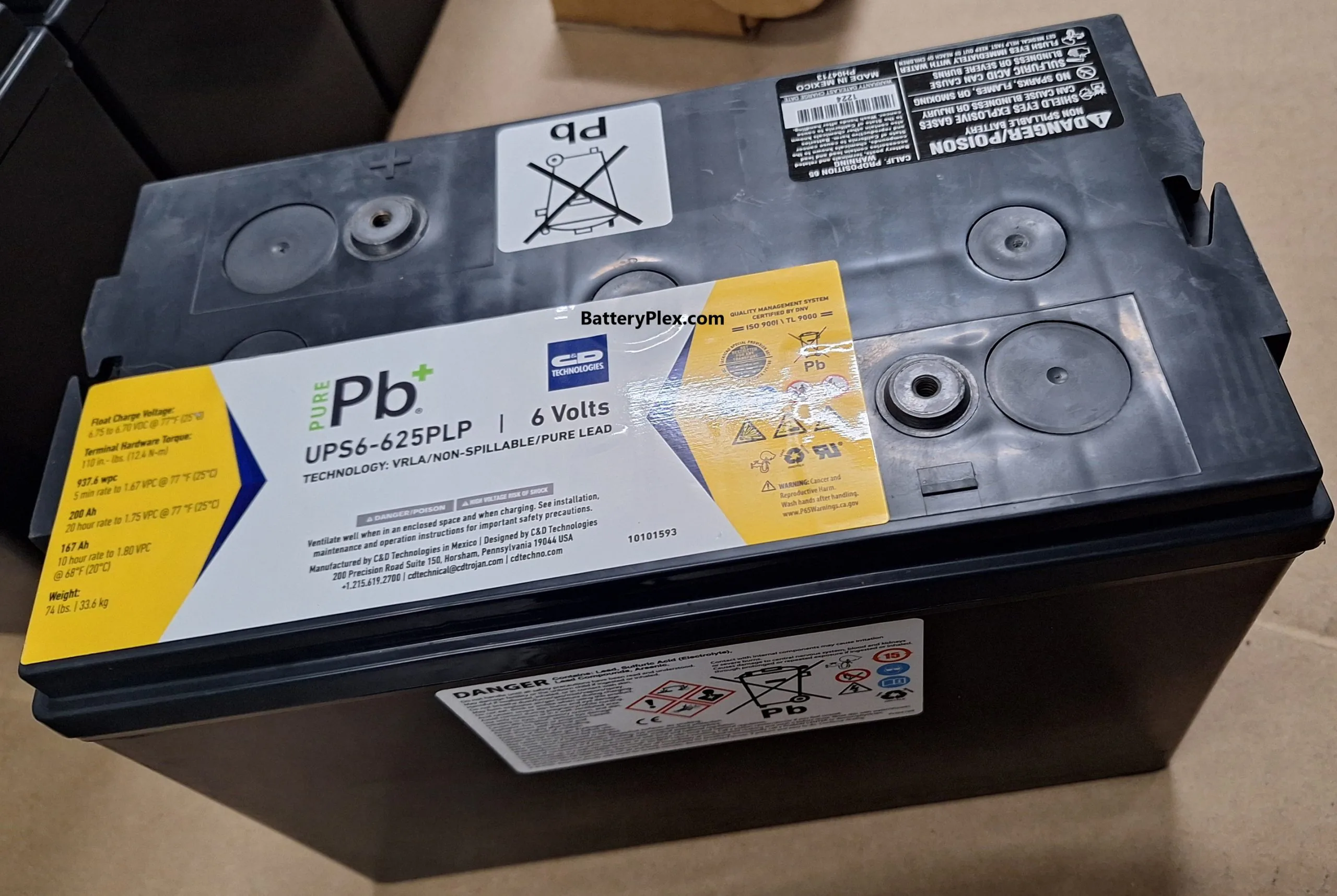 Dynasty Battery UPS6-620MR