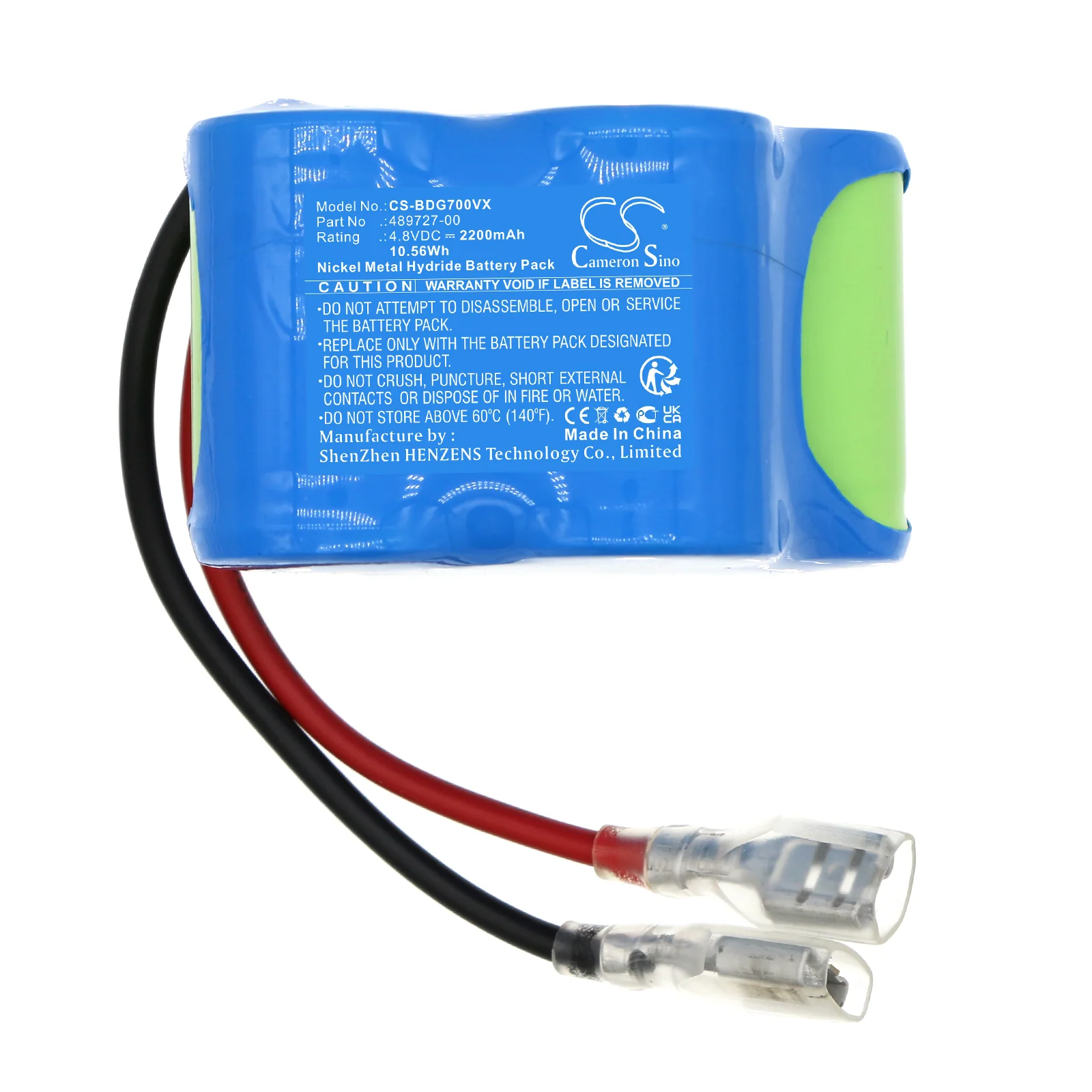 CS-BDG700VX : Battery for Black&Decker GS700 – Replaces Black&Decker 489727-00