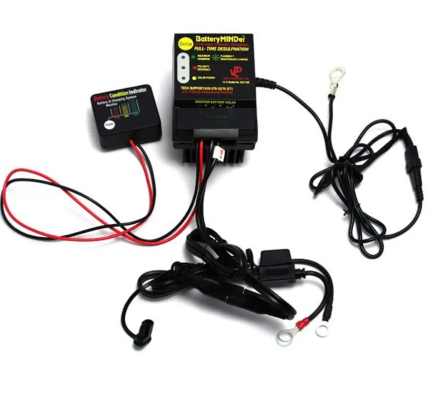 SCC180 Controller BatteryMINDer Model 12 Volt 180 Watt Solar Charger-Maintainer-Desulfator