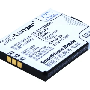 CS-CPD280SL : Battery for Coolpad E600, D280, D520 and others – Replaces Coolpad CPLD-35