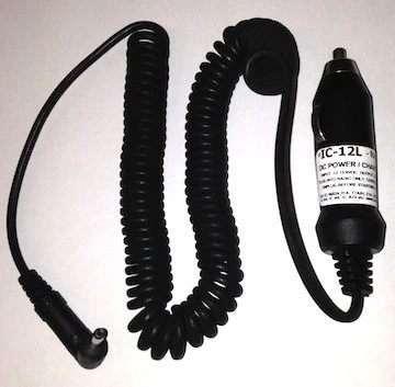IC-12L DC Power & Charge cord, for Icom radios