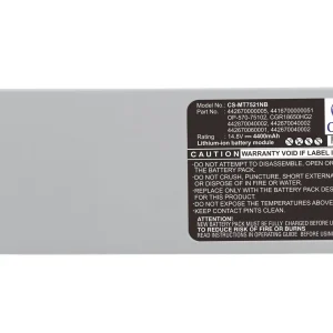 CS-MT7521NB : Battery for NATCOMP anote I-1014, anote I-1114, anote I-1115 and others – Replaces LIFETEC 442670000005, 4416700000051, 442670060001 and others