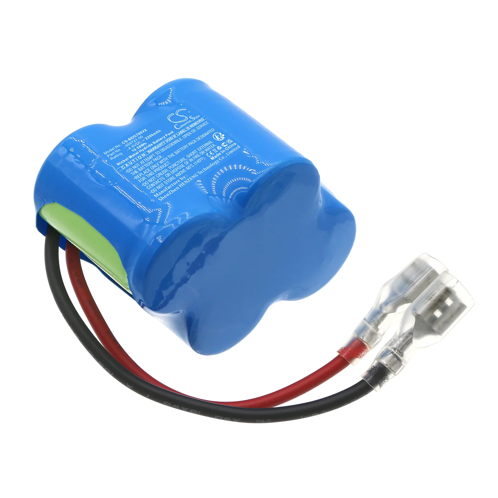 CS-BDG700VX : Battery for Black&Decker GS700 – Replaces Black&Decker 489727-00