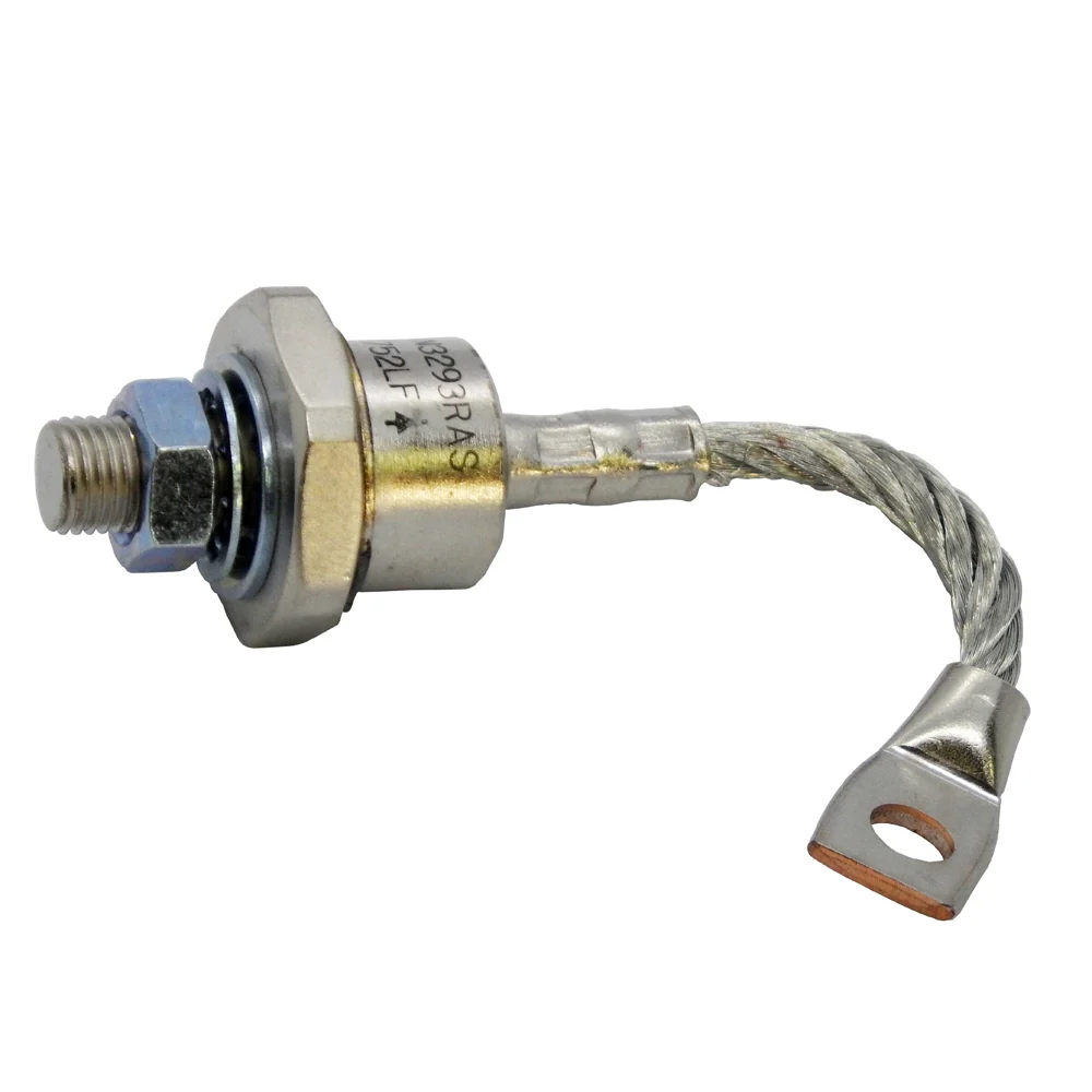 696029 – Stud Mount Diode, 150A, 3/8″ Stud, 600 PRV Negative (Anode Stud) w/Pigtail