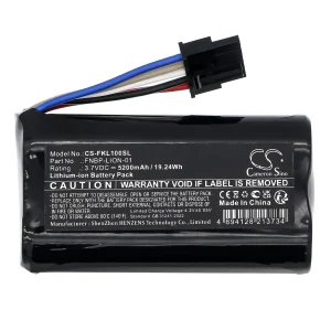 CS-FKL100SL : Battery for Fluke LIQ-100, LIQ-100-IE, LinkIQ and others – Replaces Fluke FNBP-LION-01
