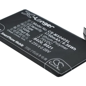 CS-MX040SL : Battery for MeiZu MX2, M040, M045 and others – Replaces MeiZu B020, B021, BO22