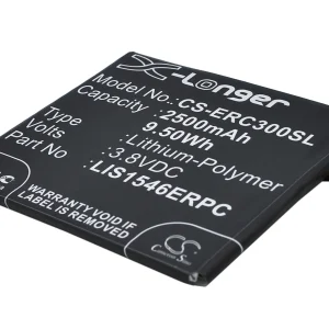 CS-ERC300SL : Battery for Sony Ericsson Xperia T3, Xperia T3 D5103, Xperia T3 D5102 and others – Replaces Sony Ericsson LIS1546ERPC
