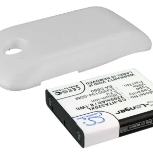 CS-HTA320XL : Battery for HTC Desire C, A320E – Replaces HTC BA S850, 35H00194-00M, 99H10905-00 and others
