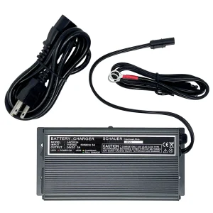JAC0524-R – Schauer 24V, 5A Fully Automatic Electronic Charger/Maintainer – 115VAC – Ring Terminals