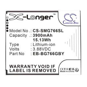 CS-SMG766SL : Battery for Samsung Galaxy XCover7 Pro, SM-G766B, SM-G766B/DS and others – Replaces Samsung GH43-05270A, EB-BG766GBY