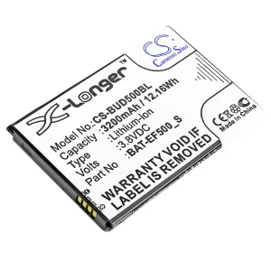 CS-BUD500BL : Battery for Bluebird EF500R, EF500, EF501 and others – Replaces Bluebird BAT-EF500_S, BAT-EF50S, BAT-EF50X and others