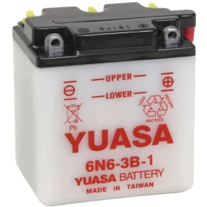 6N6-3B-1 Conv 6V MC Battery, Dry Charged, 6 AH, M2663B
