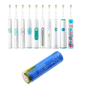 CS-PHX610SL : Battery for Oral-B 10000, 3765, 3766 and others – Replaces Philips 3000 040 83812, 3000 044 23991, 4235 010 09163 and others
