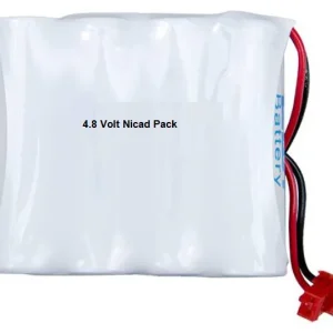 4.8 Volt Nicad Pack BCN800-4DWP-CER14