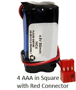 Lithonia Batteries CORUN Ni-CD AAA300mAH 4.8V