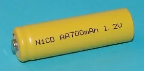 Nicad Batteries AA-700-Button
