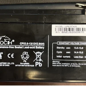 UPS ST425 Battery Replacement