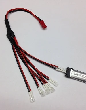 6x1SMCX: micro Charge adapter for 1S batteries
