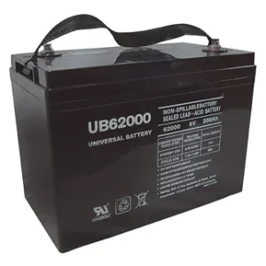 UB62000 Battery 6V 200AH Insert Terminals