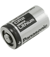 CR2 : 3-volt Lithium battery