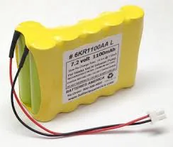 6KR1100AA-L : 7.2 volt battery for Heska Vet, 400-940, B11561, OM11561, IV 2.2 Infusion Pump