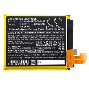 CS-ZTA400SL : Battery for ZTE Axon 40 Ultra, Axon 40 Ultra 5G, A2023P and others – Replaces ZTE Li3949T44P8h806459