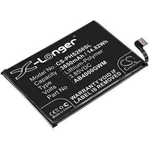 CS-PHS266SL : Battery for Philips Xenium S266 – Replaces Philips AB4000GWM