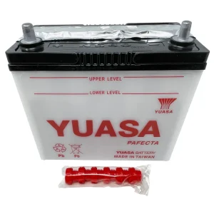 Yuasa NS60 Conventional Japanese Tractor Battery – PENCIL POSTS, Dry Charged 12V, 45 AH, 330 CCA, M22NS6