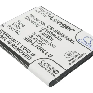 CS-SMI535XL : Battery for T-MOBILE Galaxy S 3, Galaxy S III, Galaxy S3 and others – Replaces T-MOBILE EB-L1G6LLUC, EB-L1G6LVA, EB-L1G6LLK and others