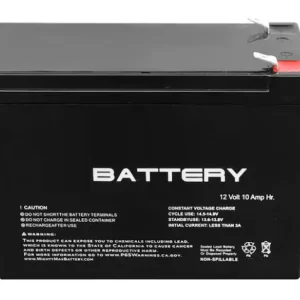 12V 10Ah AGM Battery Replacement (Sealed Lead Acid)