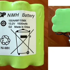 150AAM11XMX 13.2V 1500mAh NiMH Battery Replacement