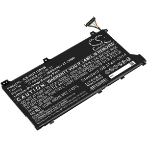 CS-HUT150NB : Battery for Huawei MateBook D 15 2020, MateBook D 15, MateBook D 15-53010TUY and others – Replaces Huawei HB4692J5ECW-31