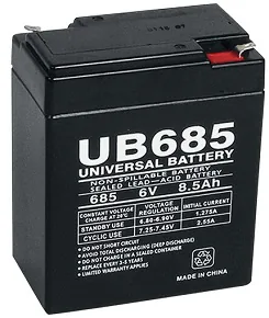 Lithonia Batteries Teledyne Big Beam 2SC6G16 Battery