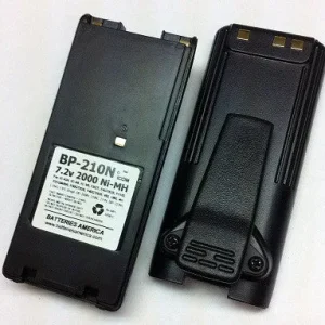 BP-210N: 7.2 volt 2000mAh battery for ICOM radios, replaces BP-210N, BP-209N, BP-222N