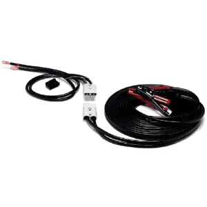 Associated 6119 Plug-in Cable Set, 30′, 4 AWG, 500A Clamps, HB175-Gray Connector