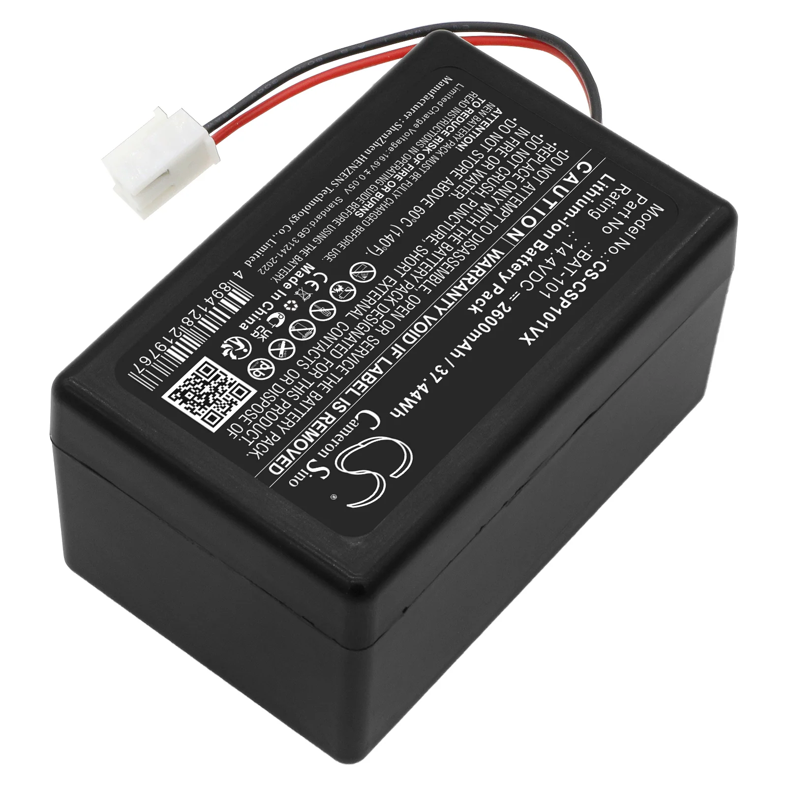 CS-CSP101VX : Battery for Cleanmaxx Smart Plus – Replaces Cleanmaxx BAT-101